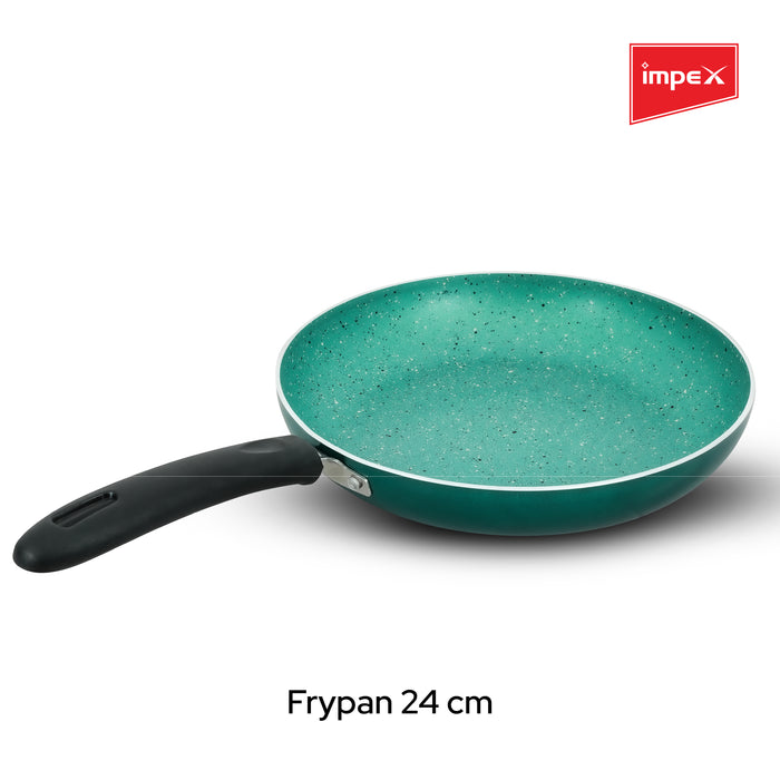 Impex Nonstick Cookware Set KTF 444G - Green