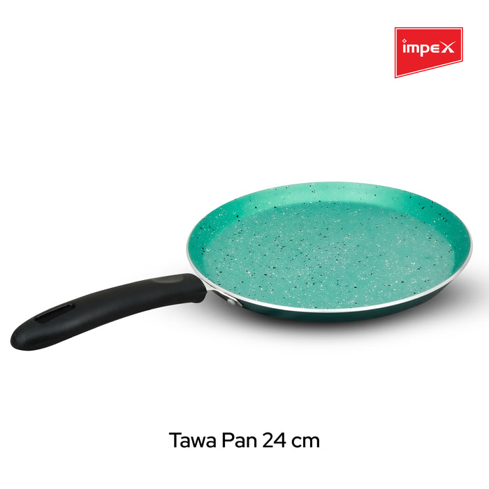 Impex Nonstick Cookware Set KTF 444G - Green