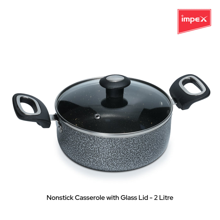 Impex Royal Granite Casserole Set 6 Pcs (RCS6)