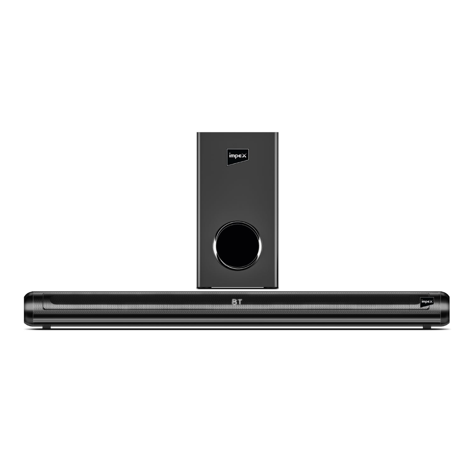 Impex TB 447 140W Soundbar with Subwoofer, Bluetooth 5.3, Multiple Inputs, Wall Mountable - Black | 1 Year Warranty