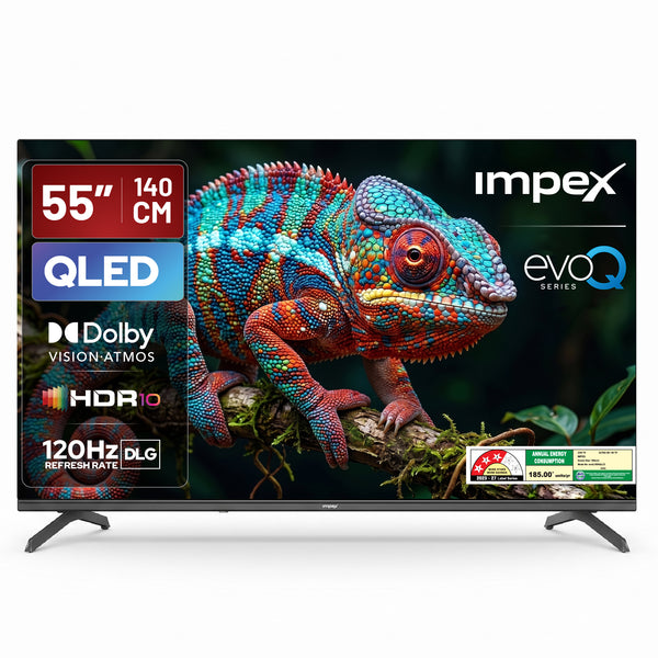 QLED TV (evoQ 55S4QLC3) 55" 4K UHD  QLED GOOGLE TV | 4 YEAR WARRANTY | VOICE REMOTE | DOLBY VISION.ATMOS
