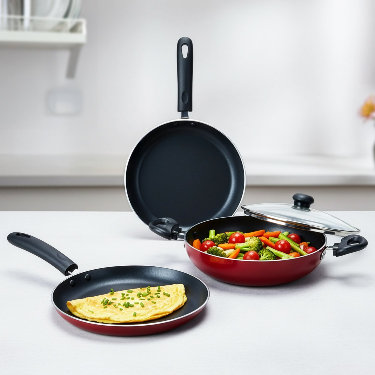 IMPEX Migo Nonstick 4 Pcs Festival Gift Set FKT(M), 3mm Thickness