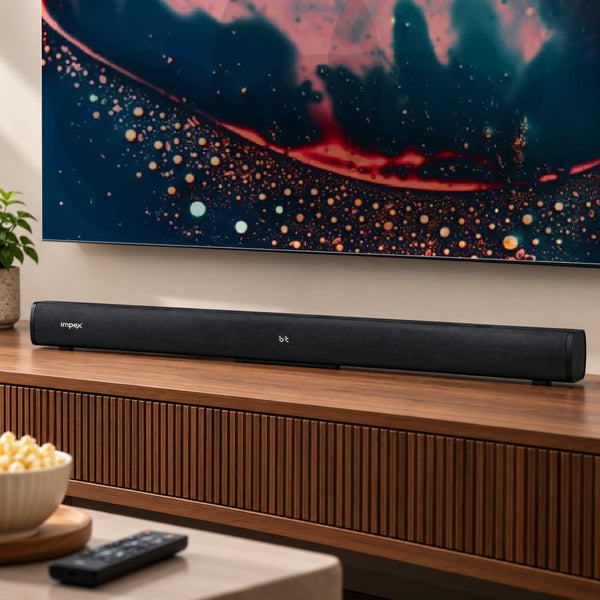 BoomBar DK100 30W Soundbar for TV | HDMI ARC | Optical | 6 EQ Modes | Bluetooth 5.3 | 1 Year Warranty