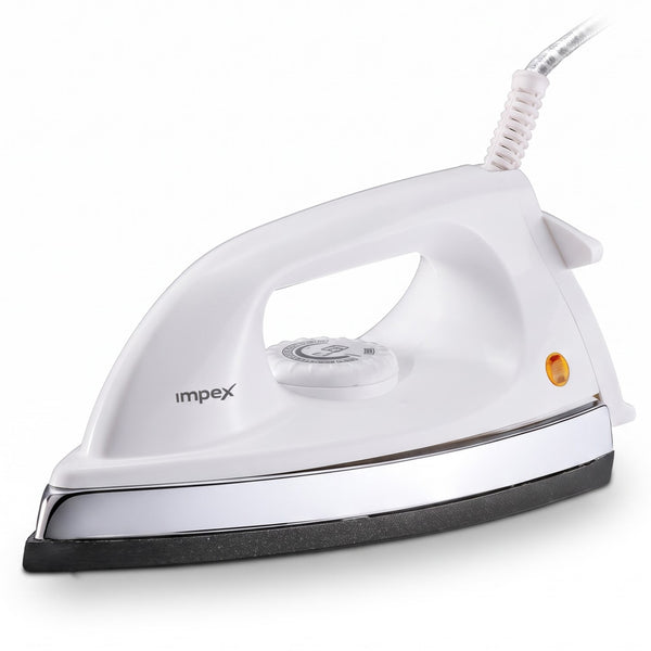 ASTRO 1K2Y Medium weight 1000 watts Dry Iron with Shock Proof Plastic Body (White) | Non Stick Soleplate for Longer Durability | 360° Swivel Cord | 2 Years Warranty