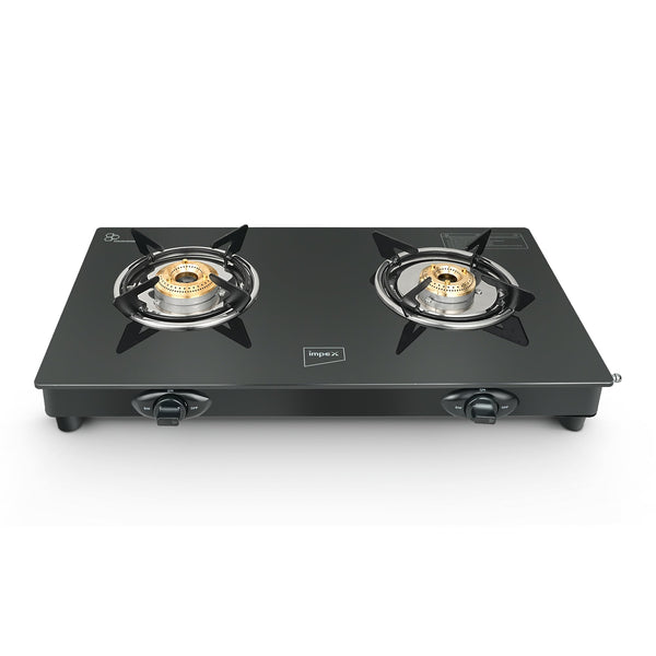 Hot Deal Kitchen Combo | 2-Burner Glass Top Gas Stove + 26cm Non-Stick Pathiri Pan | Induction Base | Everyday Cooking Essentials