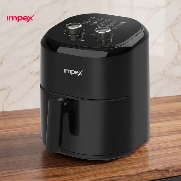 Nutri Fry M45 4.5 L Air Fryer | 1200W | Oil-Free Cooking | 7 Cooking Functions | Cyclonic Airflow | Nonstick Basket | 80°C–200°C Temperature Control | 0–60 Min Timer | 2 Year Warranty