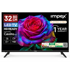 PLATINA 32 NEO 32 Inch HD Ready Smart LED TV | A+ Panel | 16.7 Million Colors | Coolita OS | 60Hz