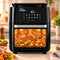 MIGO AirChef XL 12L Air Fryer Oven | 1800W | Oil-Free Cooking | 360° Motorized Rotisserie | Air Fry, Bake, Grill & Roast | 10 Presets | 2 Year Warranty