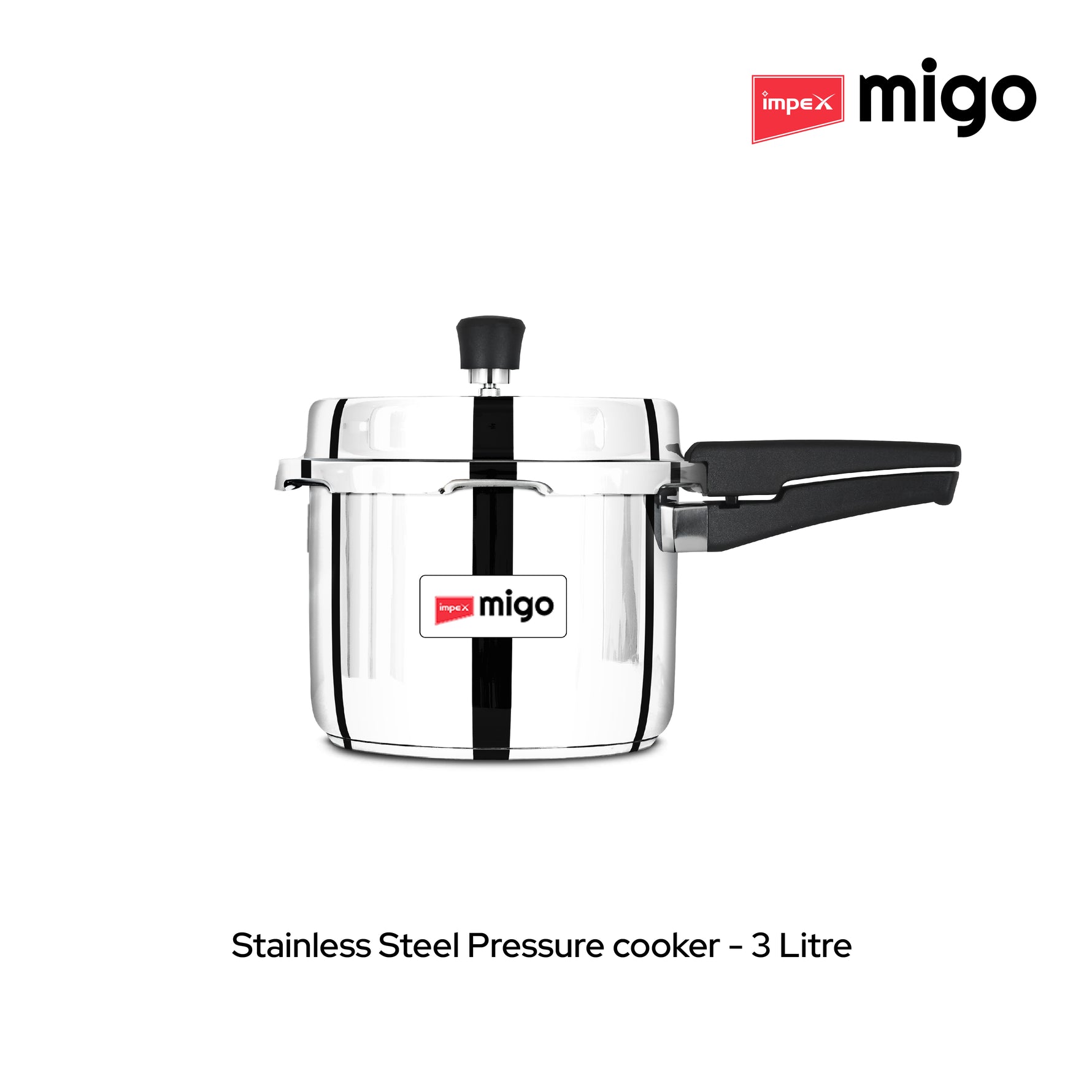 IMPEX Migo L Stainless Steel Pressure cooker IFC SS Induction