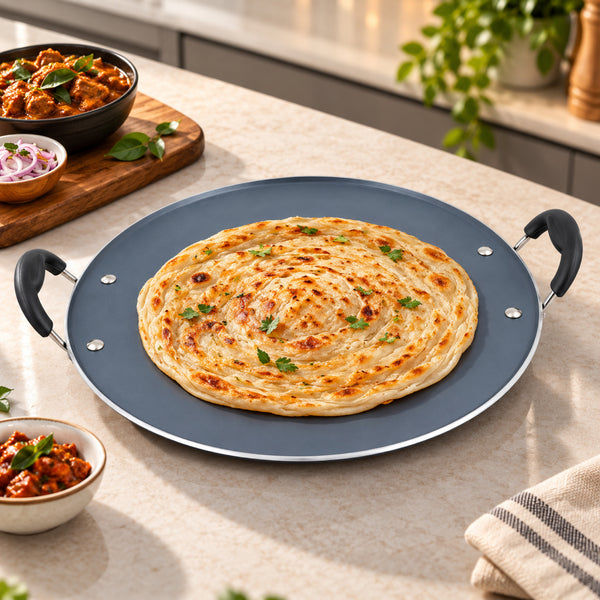 CPT 33G TRUCERA Multipurpose Tawa 33 cm with Ceramic Non-Stick Coating | Induction Base | 2-Year Warranty