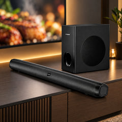 Thunder Beat 3306 Soundbar | 100W Soundbar with Subwoofer | Bluetooth 5.3 | HDMI ARC | Optical | USB | Wall Mountable