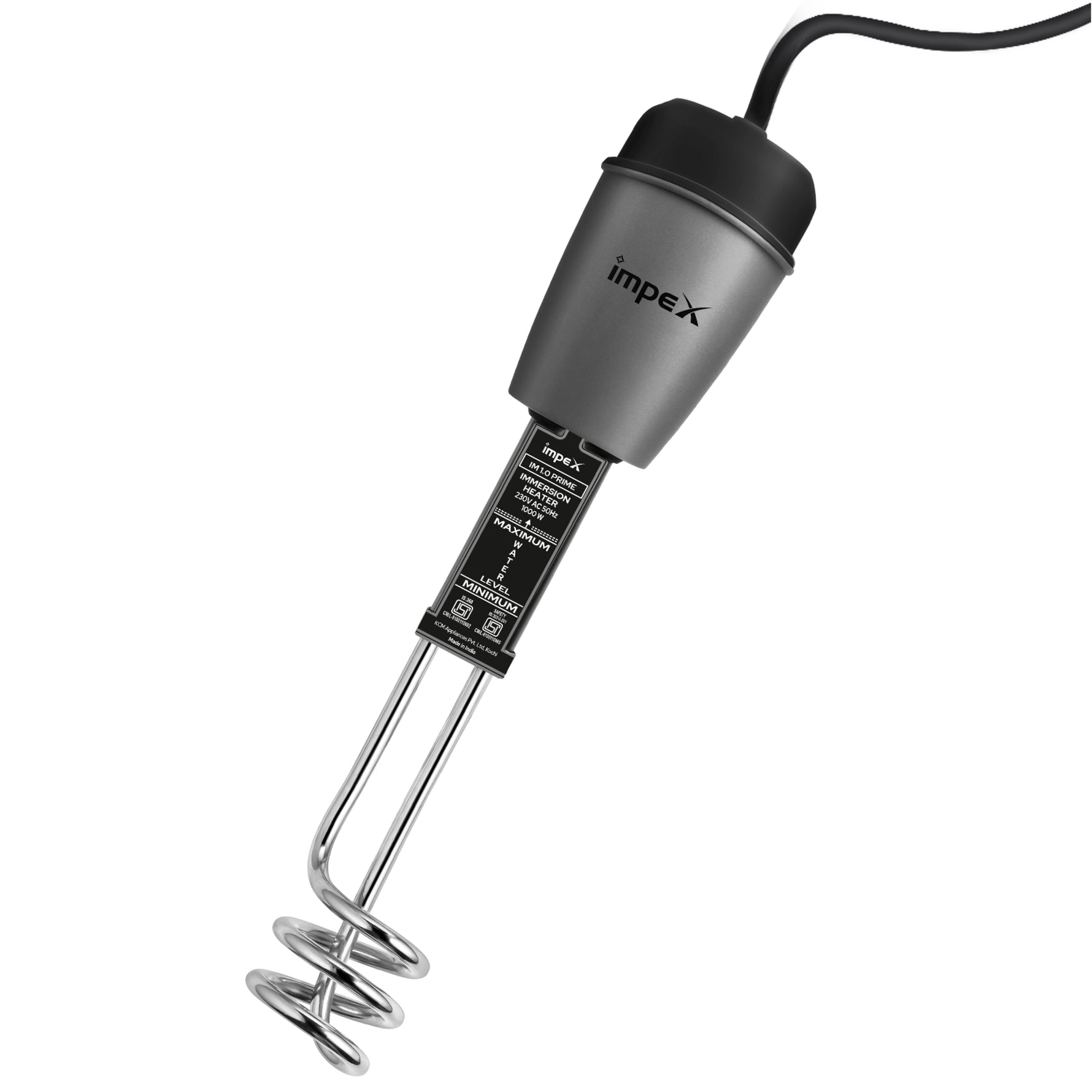 Impex Electric Immersion water Heater PRIME 1000 Watt