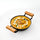 Cast Iron Kadai Pan | Pre-Seasoned Natural Nonstick Surface | Nitride Protection | Wooden Handles | Less Oil Cooking | Gas & Induction Compatible | CIL KP24 BW