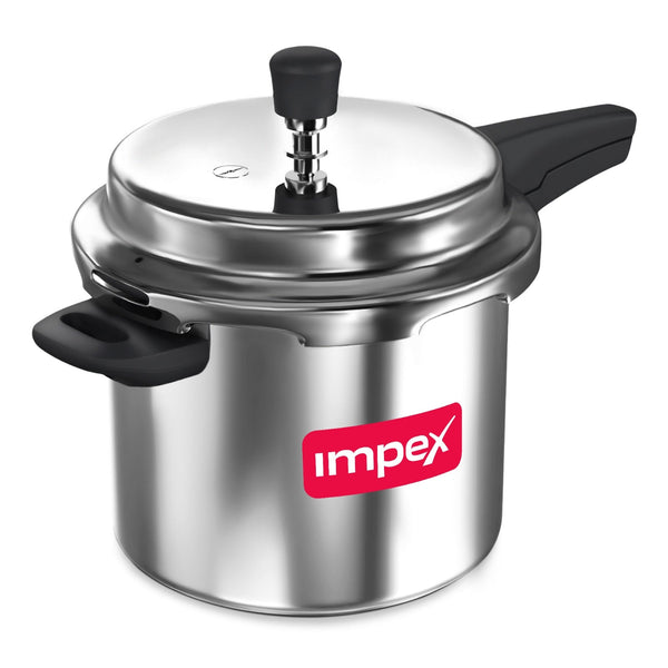 Norma 10 L Pressure cooker |Aluminium | Non Induction Base | Fast Heating | Safe and Durable | 5 Year Warranty