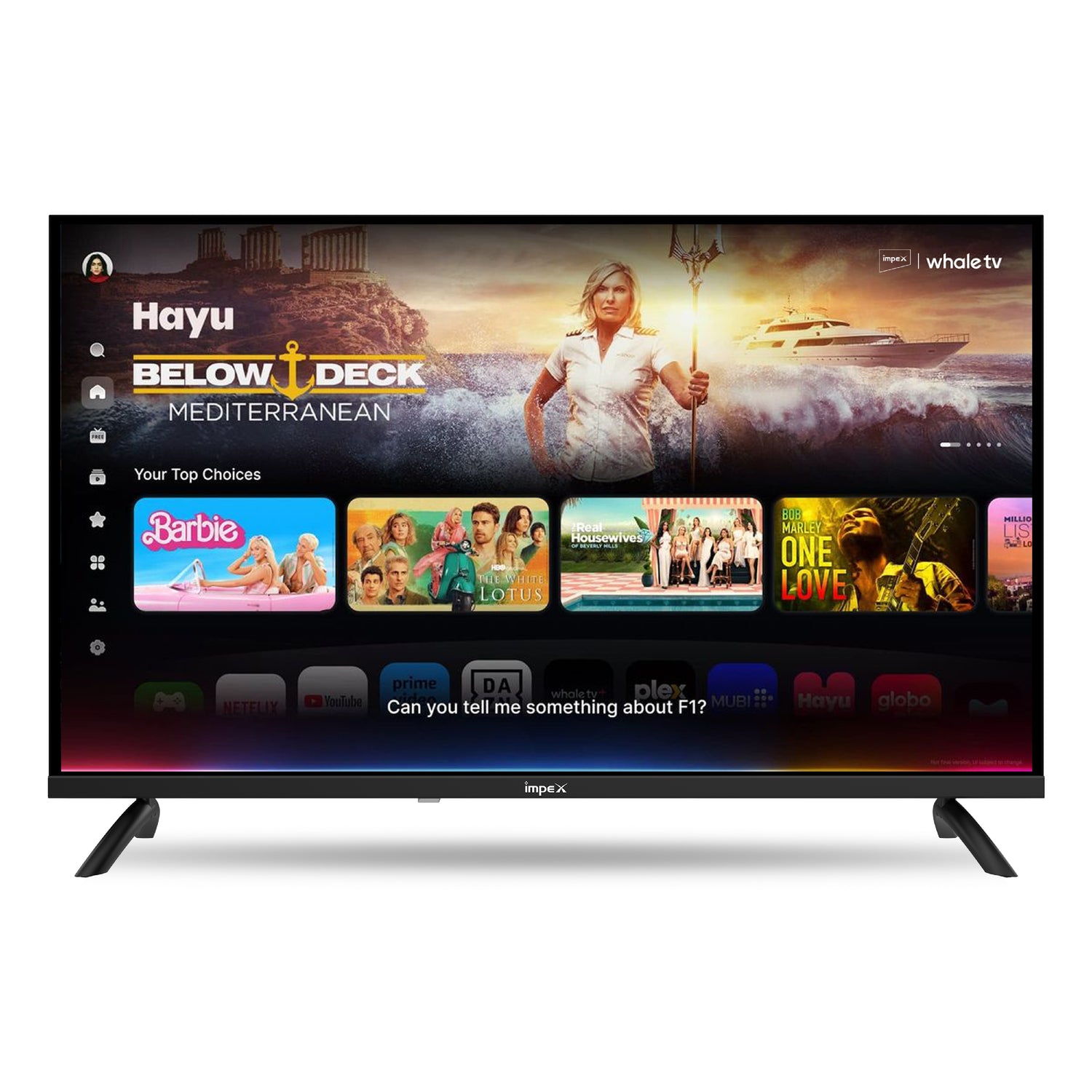 QLED TV (WIOS 32A2QSK1) 32" QLED SMART TV | 3 YEARS WARRANTY | WHALE TV | VOICE REMOTE