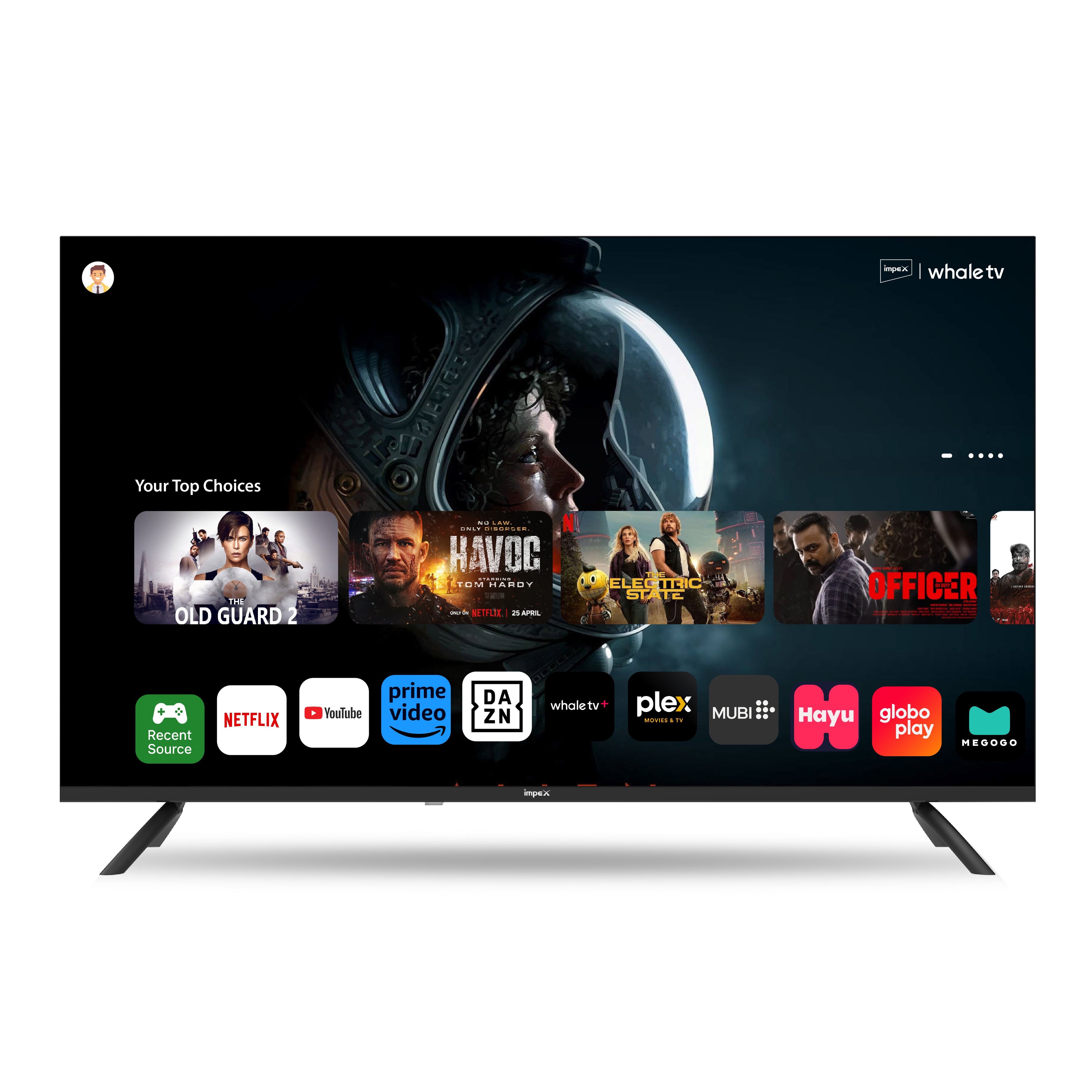 Impex WIOS Whale Series 43-inch 4K UHD QLED Smart TV (WIOS