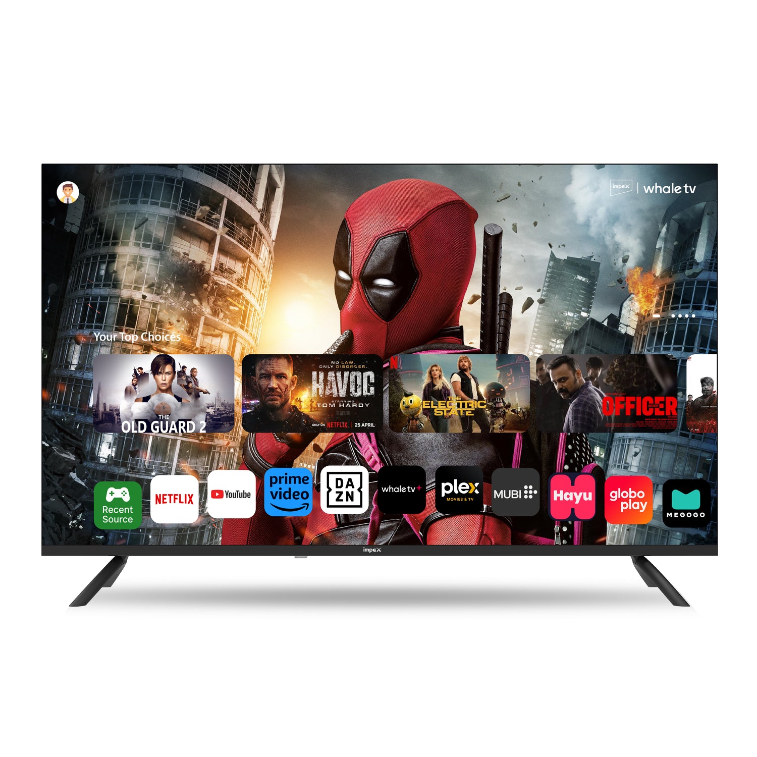 QLED TV (WIOS 43A3QSK1) 43" Full HD QLED TV | 3 YEAR WARRANTY | WHALE TV | VOICE REMOTE