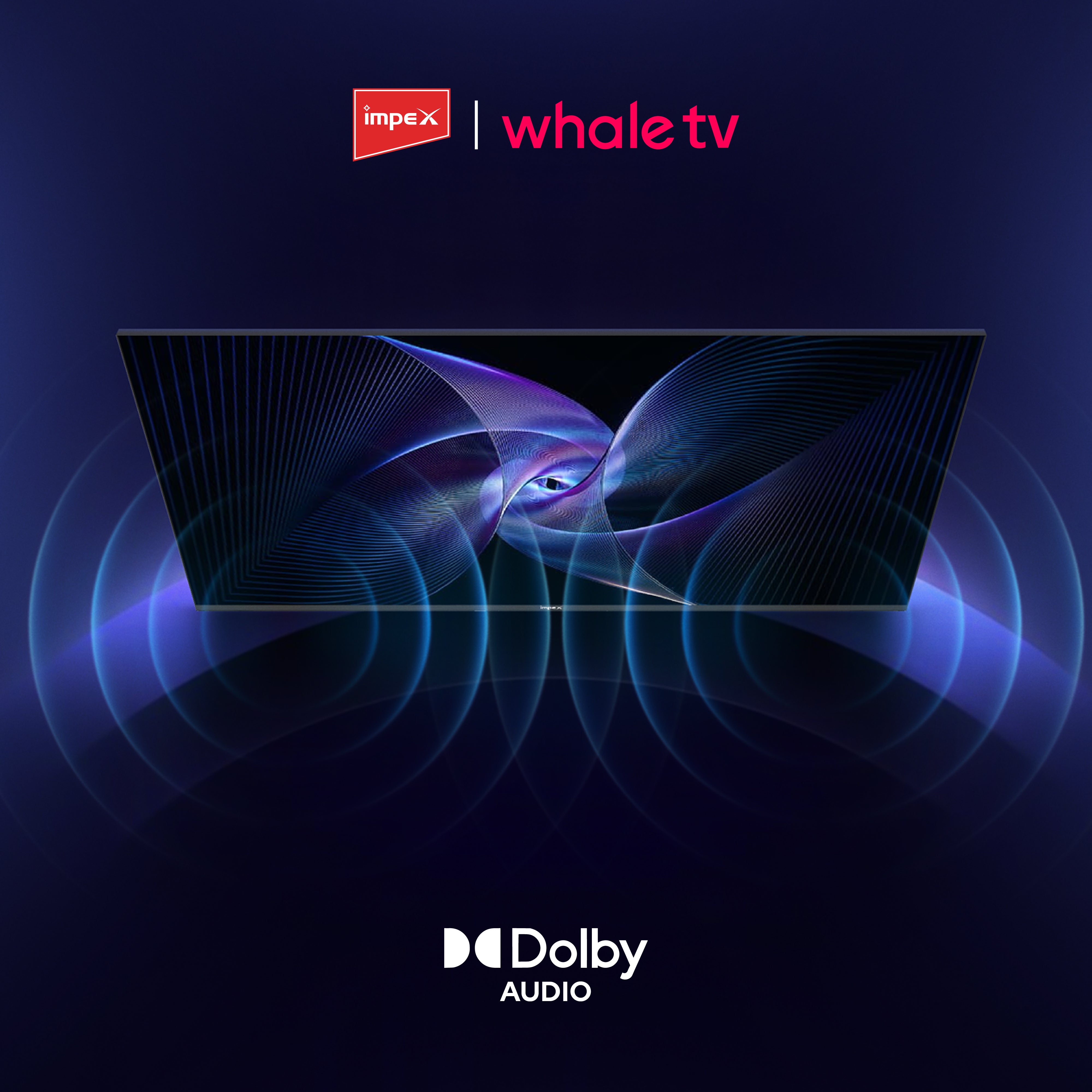 Impex WIOS Whale Series 43-inch 4K UHD QLED Smart TV (WIOS