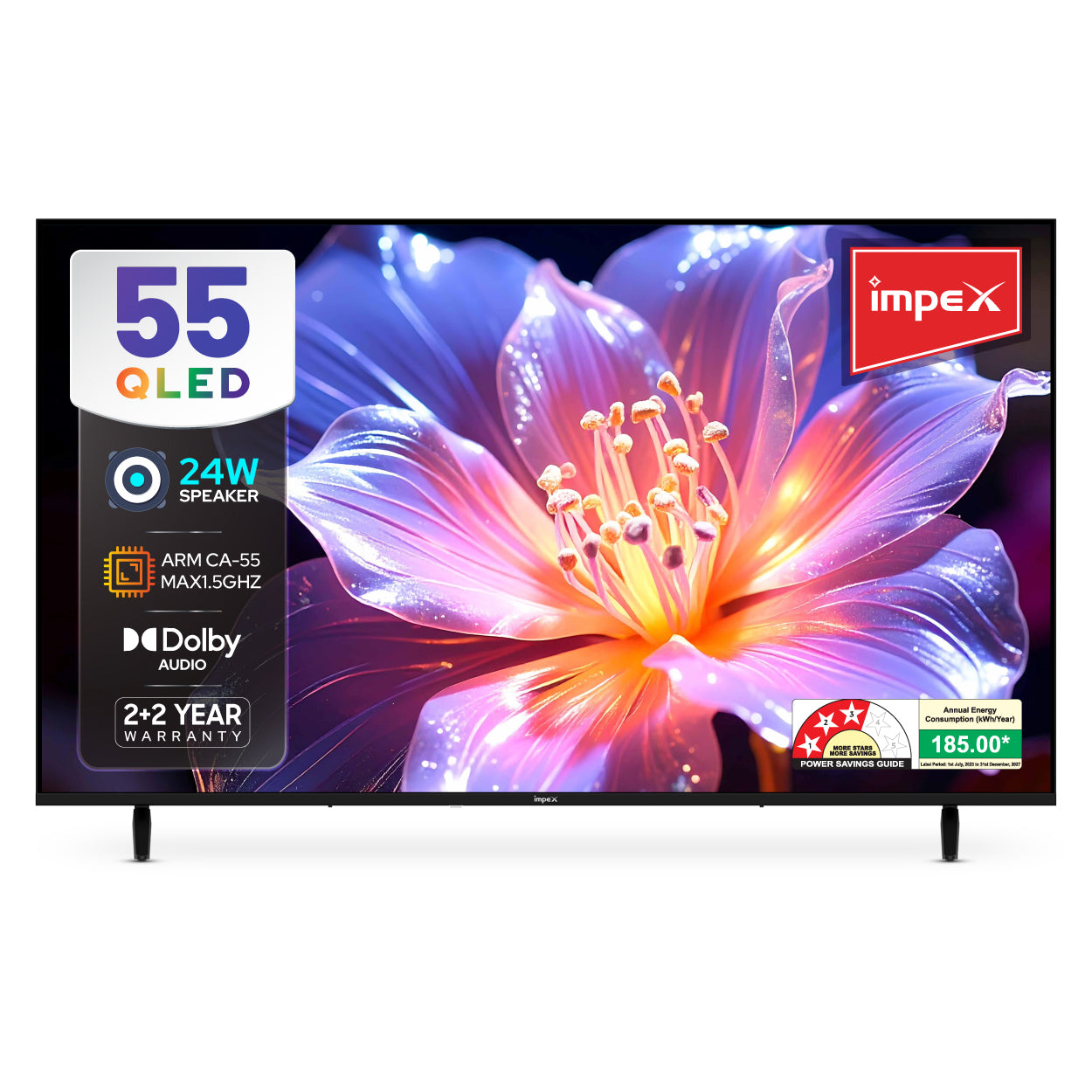 QLED TV (evoQ 55S4QLF3) 55" 4K UHD  QLED GOOGLE TV | 4 YEAR WARRANTY | VOICE REMOTE | DOLBY AUDIO