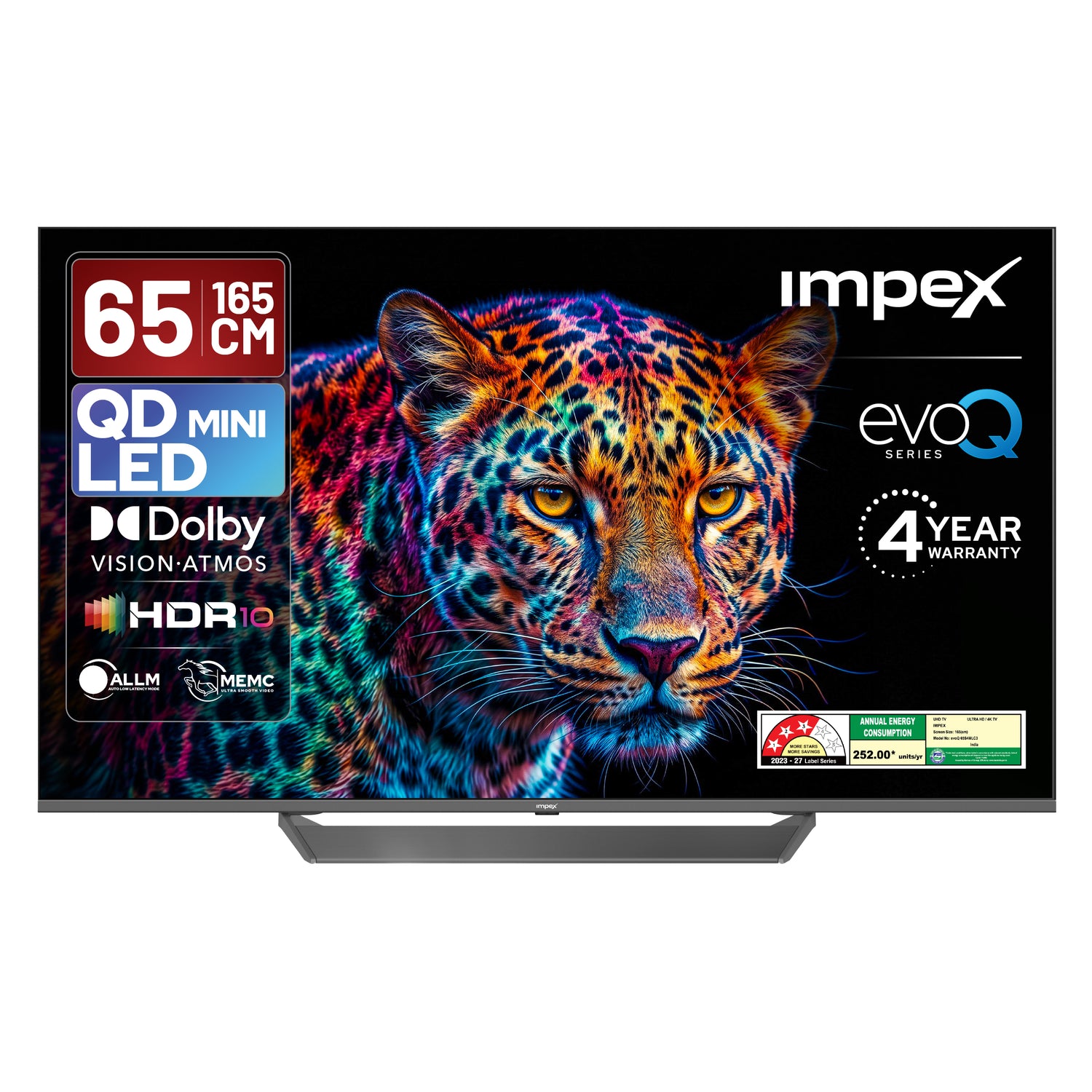 QD-MINI LED TV (evoQ 65S4MLC3)	65" 4K UHD  QD-Mini LED GOOGLE TV | 4 YEAR WARRANTY | VOICE REMOTE | DOLBY VISION.ATMOS