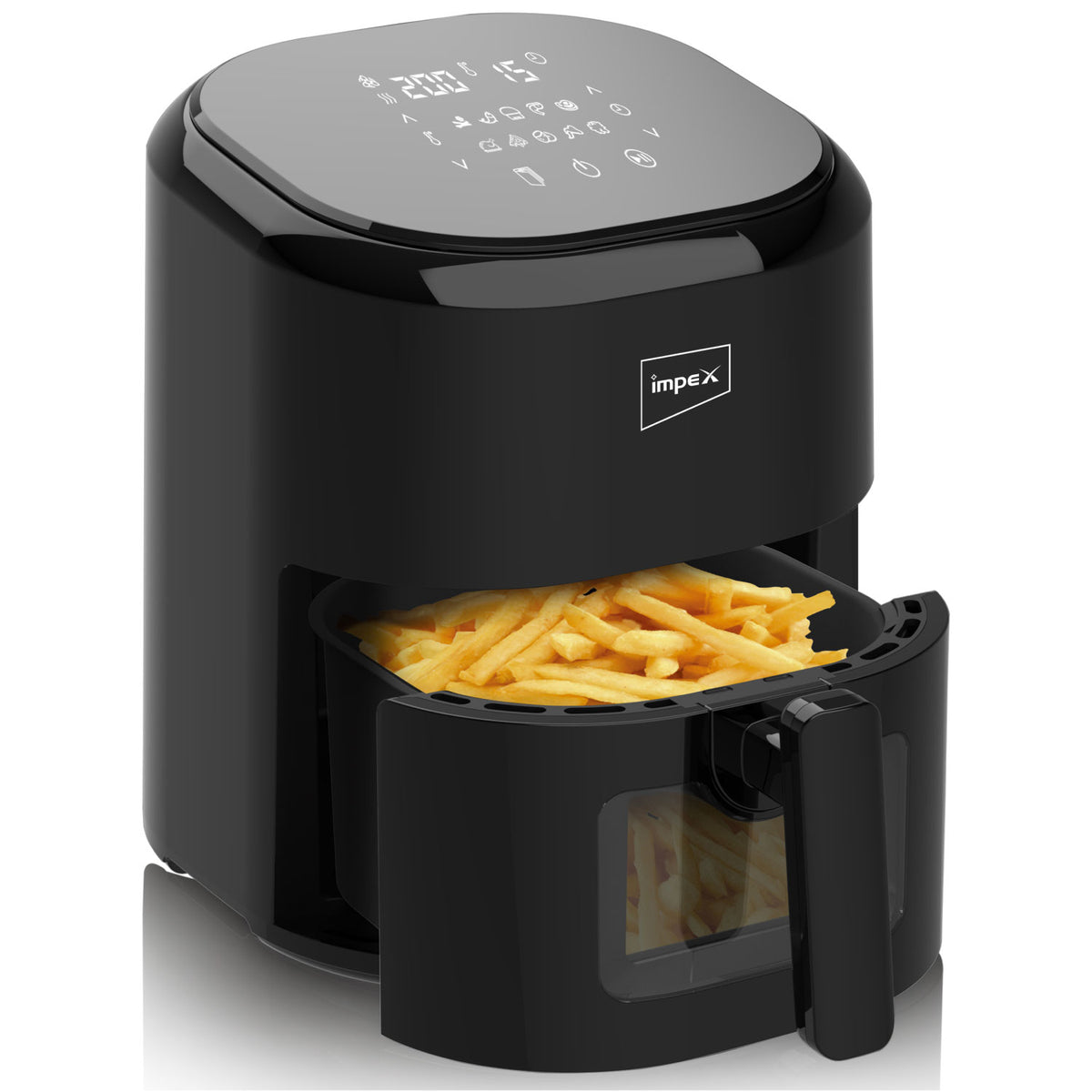 Ds45 Impex Smart Fry DS45 Air Fryer 4.5 L, 1200 W | 90% Less Oil | Instant ...
