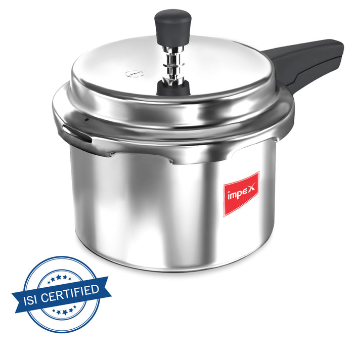 Impex special combo Induction Cooker (OMEGA H6A LX200) and (ECO 3) 3 litres Induction Base Aluminium Pressure Cooker