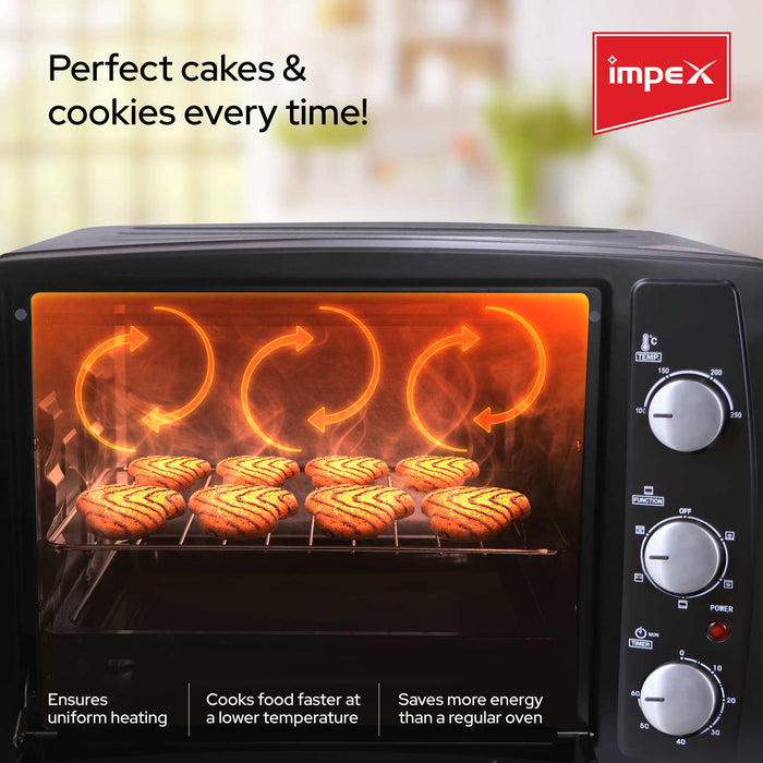 Impex Special combo IMOTG-45 Oven Toaster Grill OTG, HM-3302 200W Hand Mixer and ISP-2075 Sauce Pan