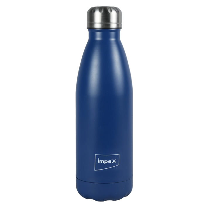 Impex Stainless Steel Water Bottle SIPPY 750C | Leak Proof | Office Bottle | Gym Bottle | Home | Kitchen | Hiking | Treking Bottle | Travel Bottle (Blue)