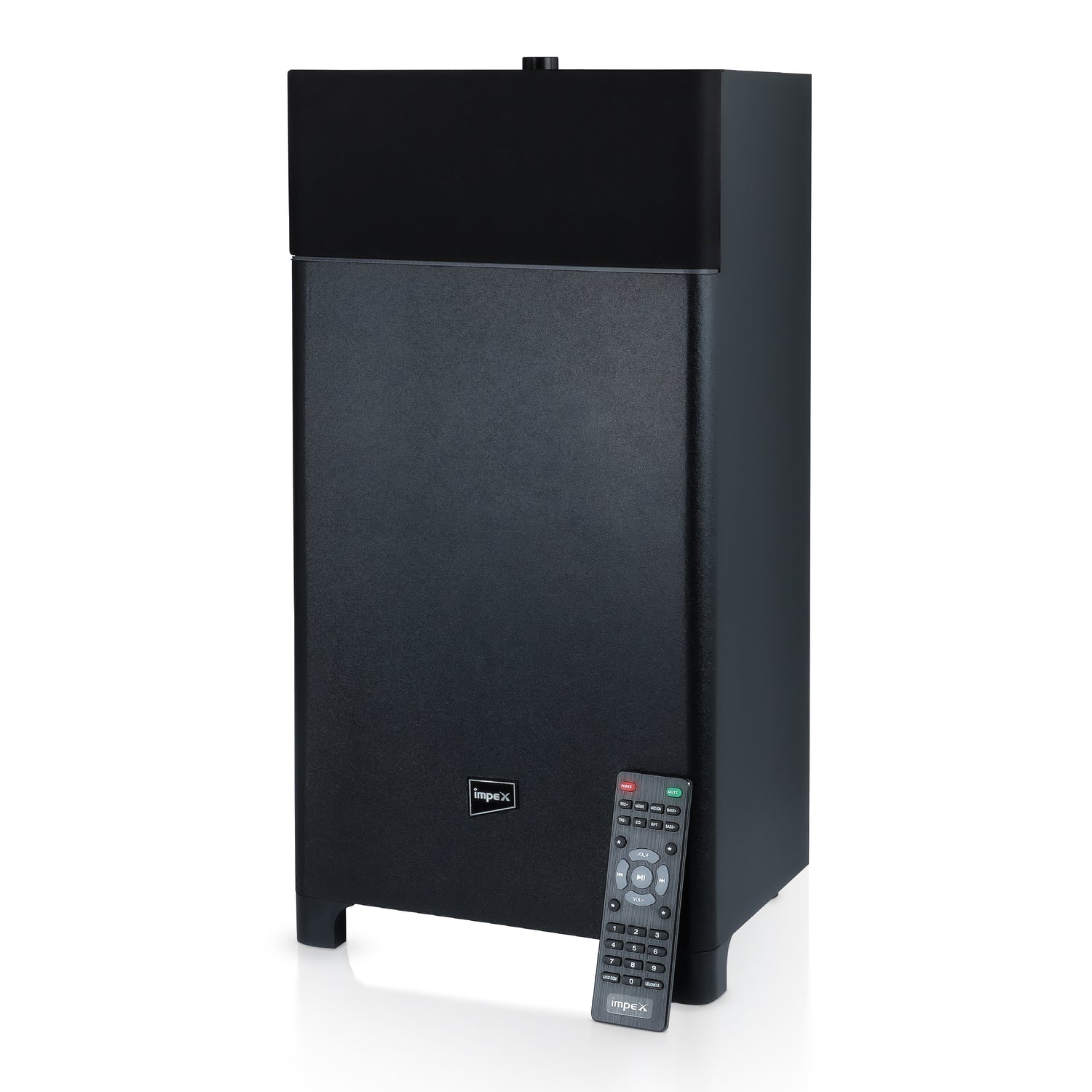 Thunder B500 60W Party Speaker with Bluetooth 5.0, USB, AUX, FM Radio, LED Lights - Black | 1 Year Warranty