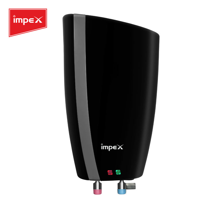 IMPEX HEATON BK 5 Instant Water Heater -5L, 3000W, 6.5 Bar, Stainless Steel Tank, Efficient Heating Technology,Black-Grey