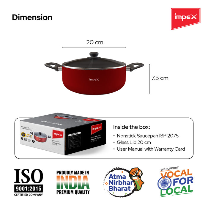 Impex special combo IMOTG-28 Oven Toaster Grill OTG,  HM-3302 200W Hand Mixer and ISP-2075 Sauce Pan