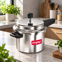 Norma 5 L Pressure cooker | Aluminium | Non Induction Base | Fast Heating | Safe and Durable | 5 Year Warranty