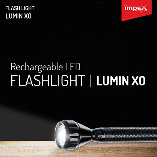 Impex Metal Flashlight, Black