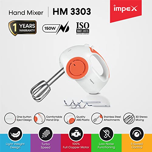 Impex Hand Mixer (HM-3303)