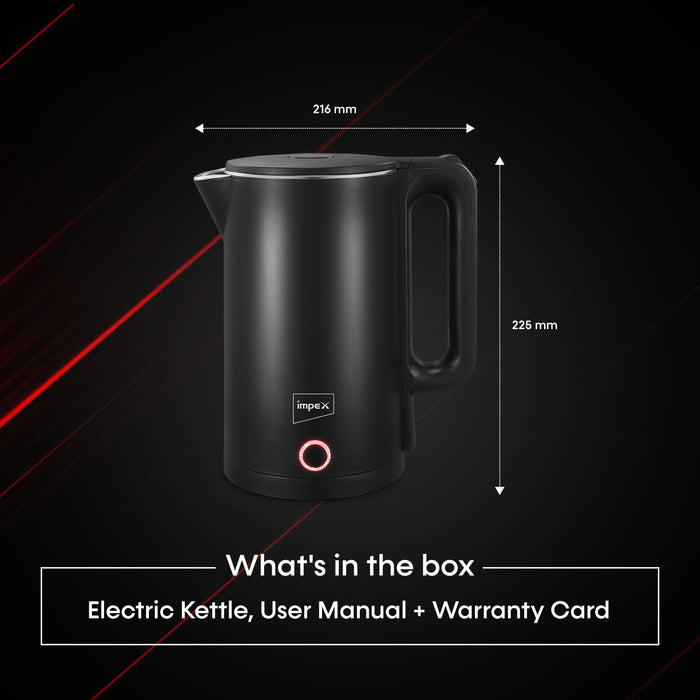 IMPEX Electric Kettle (STEAMER DK118)