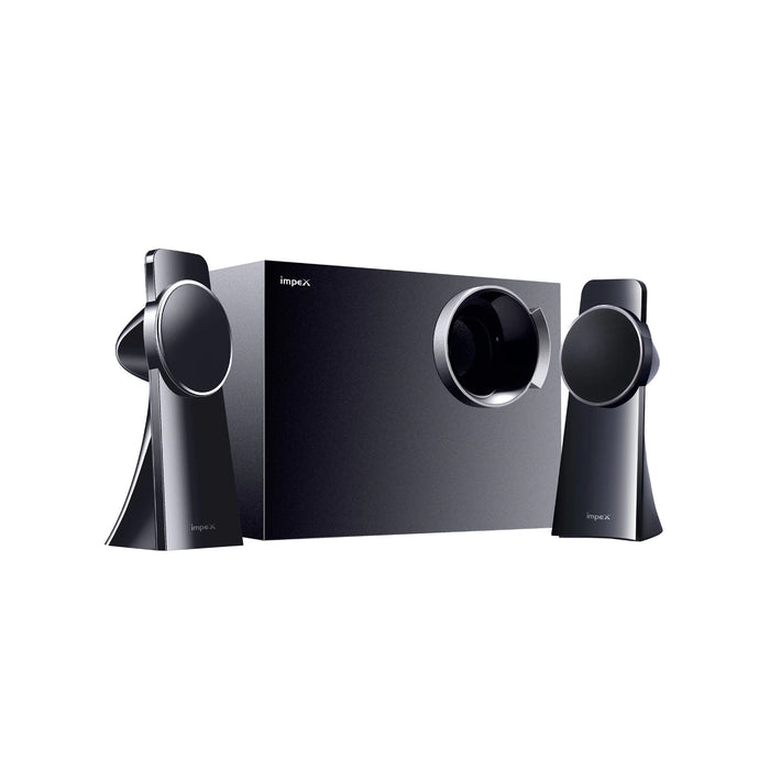 Impex SPINTO 40 Watts 2.1 Channel Multimedia Speaker System with USB/SD/MMC Card/Bluetooth & Remote Function (Black)