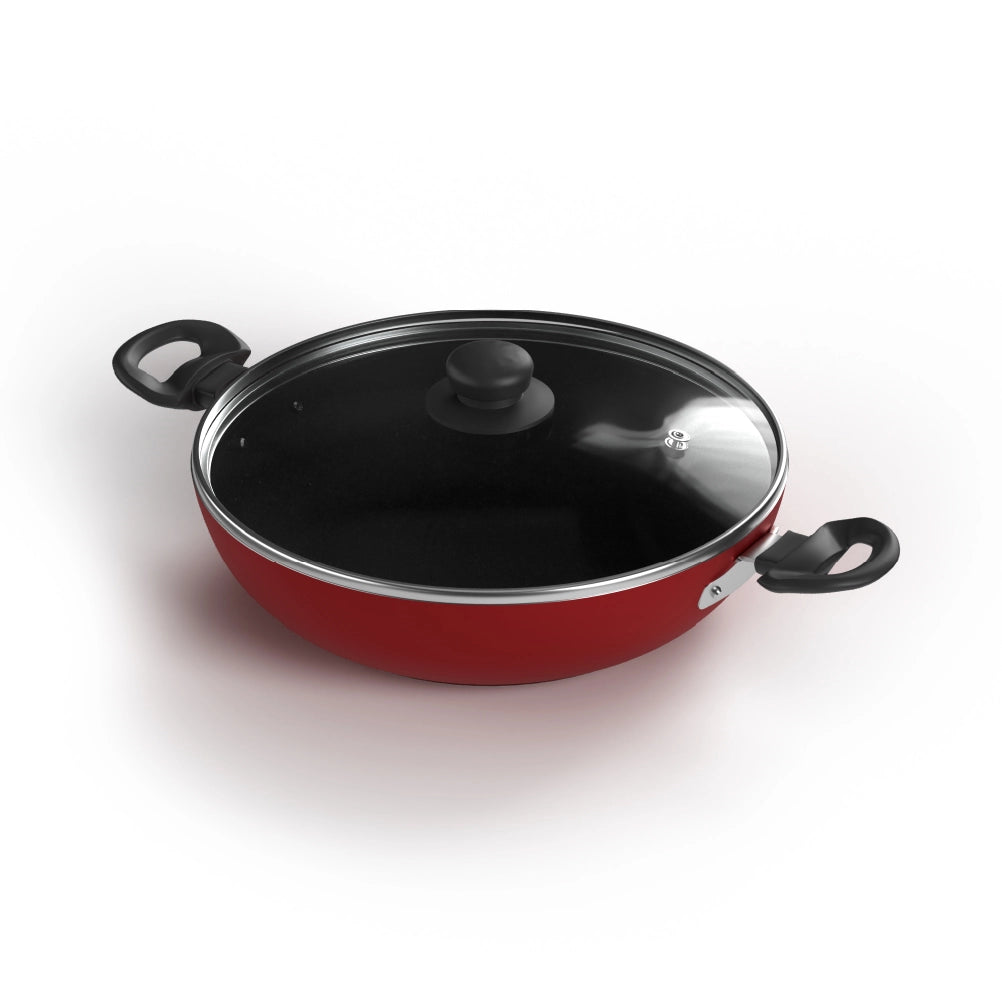 Impex Premium Induction Base Nonstick Aluminium Kadai Pan IKP 2465 impex-premium-induction-base-nonstick-aluminium-kadai-pan-ikp-2465