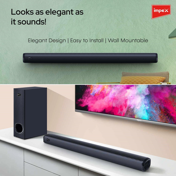Impex special combo of 43 inch Android  Smart TV 2.1 Ch Multimedia Soundbar