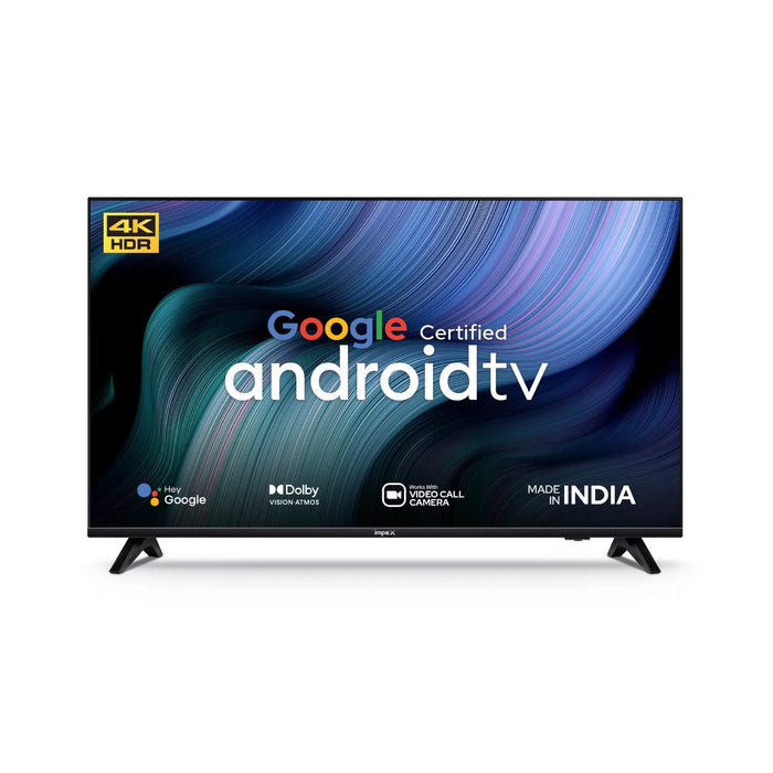 IMPEX Google Certified 4K Android Frame-less Smart TV Grande 65 Smart AU00BL