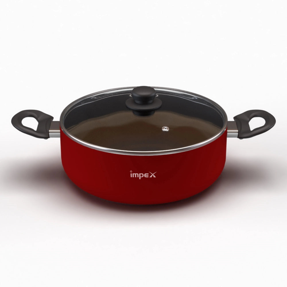 Impex ISP2075 Aluminium Non Stick Induction Base Sauce Pan(2 Litres
